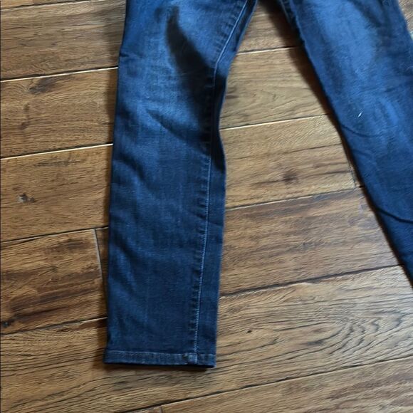 Joe's Dark Blue Denim Jeans - Picture 5 of 10